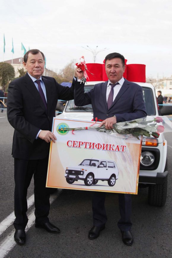 В Жамбылской области чествовали работников сельского хозяйства