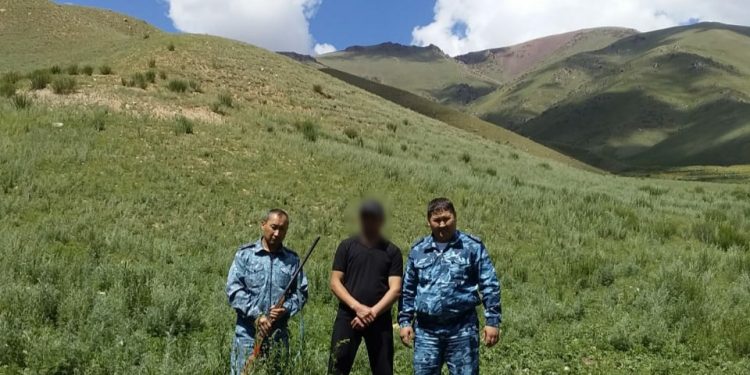 В Меркенском районе задержан браконьер
