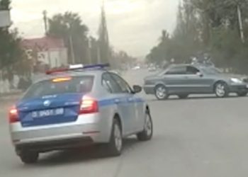 Жамбылские полицейские наказали кордайского любителя дрифта
