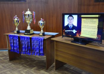 В Таразе прошел турнир по самбо, посвященный памяти Халық Қаһарманы Газиза Байтасова