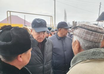Правительственная комиссия посетила семью Дархана Абдрахыма, погибшего в результате событий в Кордайском районе