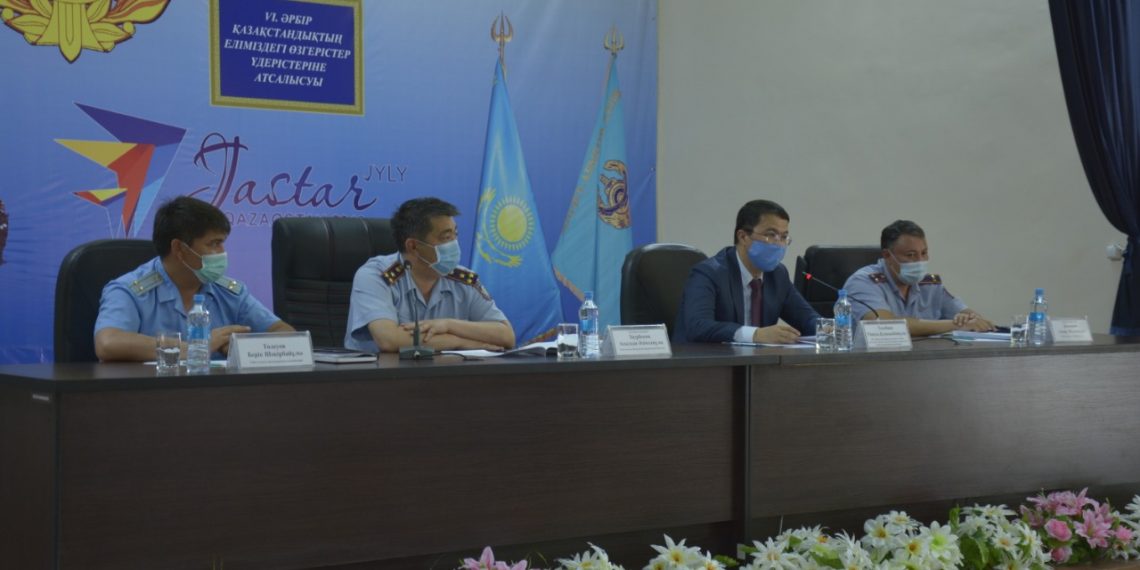 В Управлении полиции города Тараз прошло антикоррупционное мероприятие