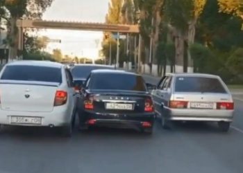 Водителей, грубо нарушивших ПДД, наказали в Таразе