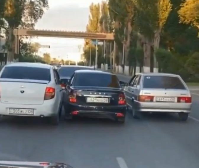Водителей, грубо нарушивших ПДД, наказали в Таразе
