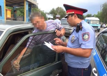 91 нарушение ПДД выявлено за один день в Мерке