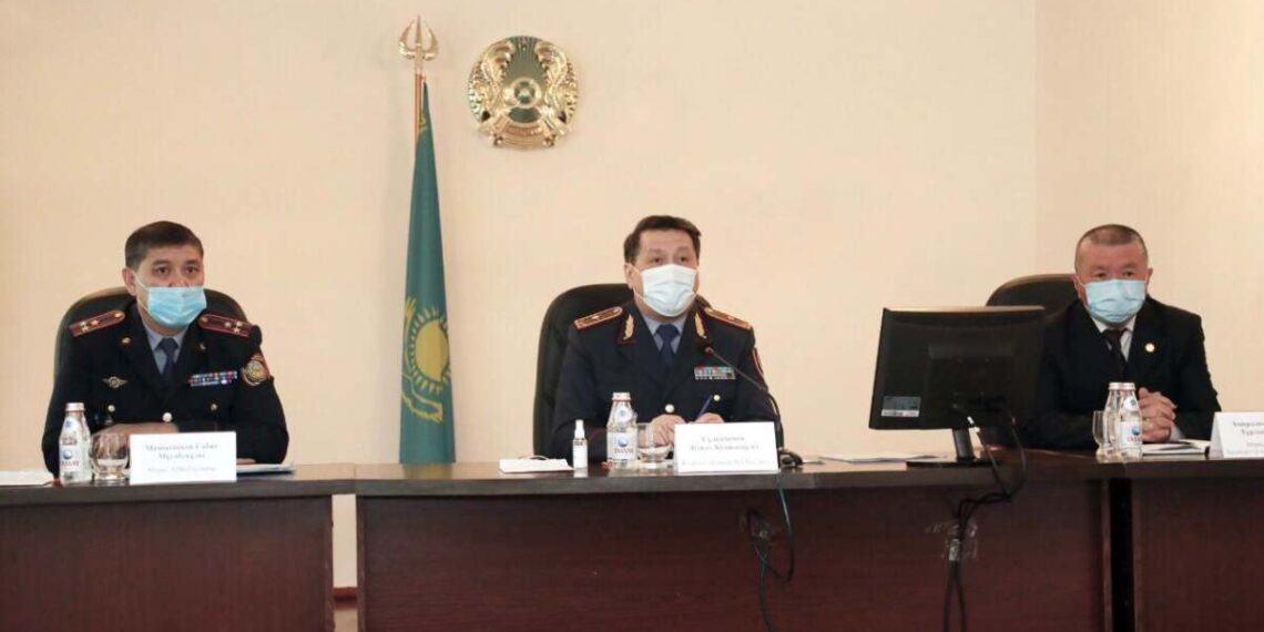 НАЧАЛЬНИК ДП ЖАМБЫЛСКОЙ ОБЛАСТИ ПРОДОЛЖАЕТ ОБЪЕЗД РАЙОННЫХ ОТДЕЛОВ ПОЛИЦИИ