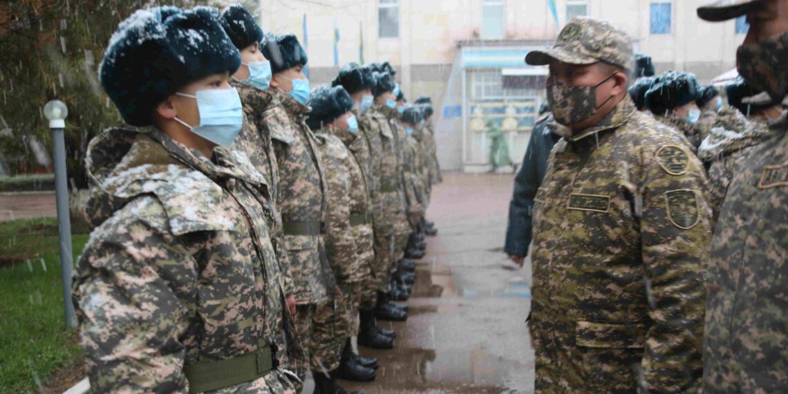 Прибытие молодого пополнения в армию