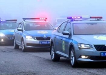 НАЧАЛЬНИК ДЕПАРТАМЕНТА ПОЛИЦИИ ЖАМБЫЛСКОЙ ОБЛАСТИ СДЕЛАЛ ОБРАЩЕНИЕ К ВОДИТЕЛЯМ