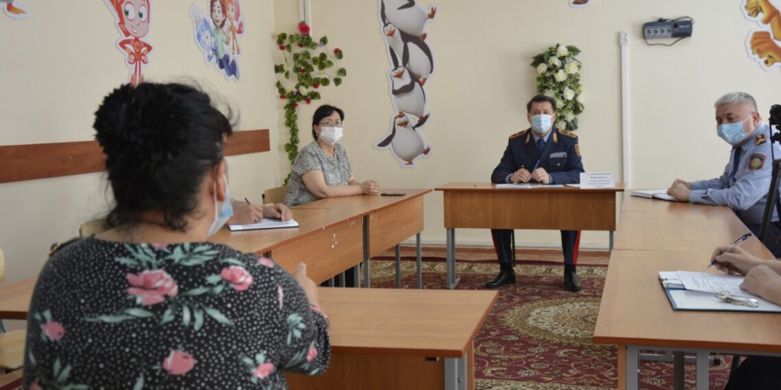 Начальник ДП Жамбылской области провёл приём граждан