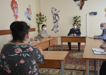 Начальник ДП Жамбылской области провёл приём граждан