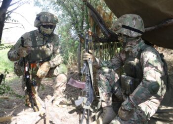 Боевая учеба началась