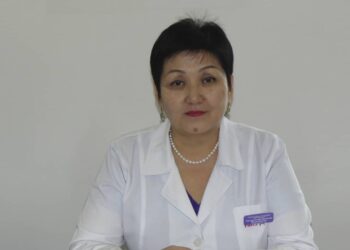 Жамбылская область, врач Касмакасова К. М.