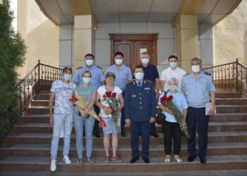 Журналисты представили к награде генерала полиции в Таразе