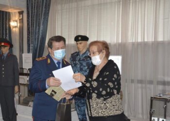 В ДП Жамбылской области состоялось открытие экспозиции, посвящённой экс-министру внутренних дел РК