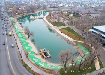 В Таразе  после преображения открылась набережная протяженностью 850 метров