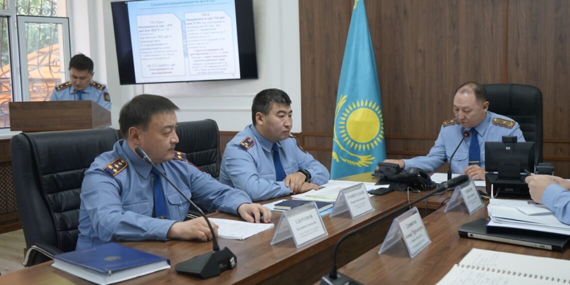 В ДП Жамбылской области подвели итоги полугодия