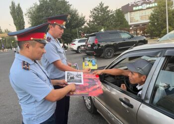 Месячник дорожной безопасности проводится в Жамбылской области