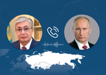 Состоялся телефонный разговор Главы государства Касым-Жомарта Токаева с Президентом России Владимиром Путиным