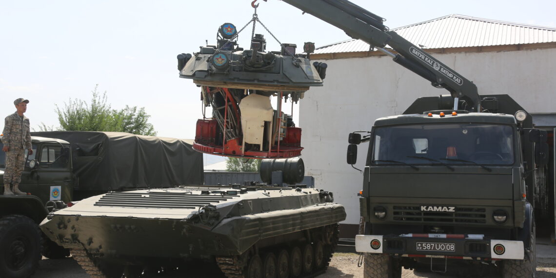 Запущен цех по ремонту военной техники