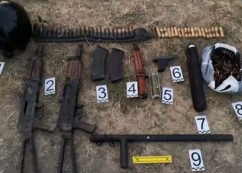 Арсенал оружия выявлен на окраине Тараза