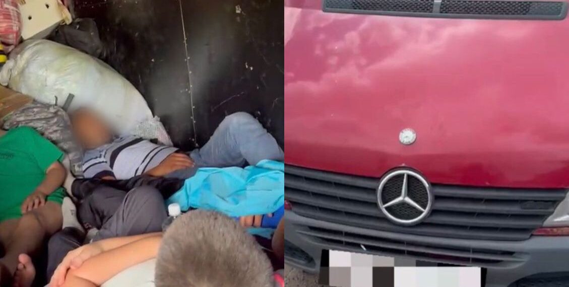 *Пассажиров сверх нормы вез водитель на незаконно переоборудованном «Мерседесе»* В Жамбылской области сотрудниками полиции на трассе «Шу- Кайнар» был остановлен микроавтобус марки «Мерседес — Спринтер». Автомобиль следовал по маршруту «Кыргызстан — Российская Федерация» транзитом через Казахстан. При его проверке было выявлено, что внутри салона и в грузовом отсеке находились пассажиры сверх установленной нормы. Кроме того, транспорт был переоборудован без соответствующего разрешения. Водитель привлечен к ответственности за перевозку пассажиров сверх нормы и незаконное переоборудование.