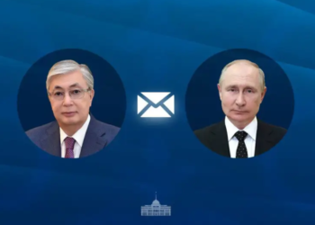 Касым-Жомарт Токаев поздравил Путина с Днём России