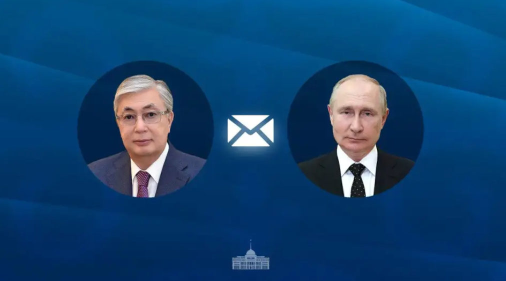 Касым-Жомарт Токаев поздравил Путина с Днём России