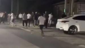 В Шымкенте засняли драку