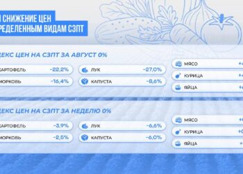 В Казахстане сохраняется нулевой рост цен на социально значимые продукты четвертую неделю подряд