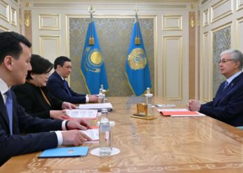 Токаев принял Азимову, Карина и Жиенбаева