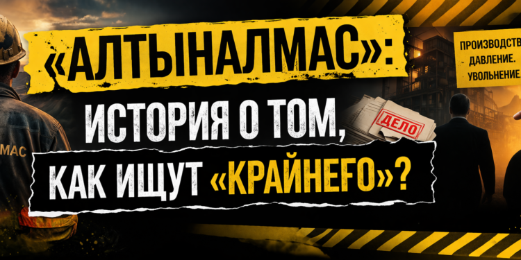 «АЛТЫНАЛМАС»: ИСТОРИЯ О ТОМ, КАК ИЩУТ «КРАЙНЕГО»?