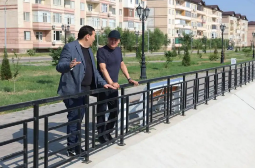 В Таразе продолжается реализация важных инфраструктурных проектов