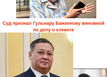 Суд признал Гульнару Бажкенову виновной по делу о клевете