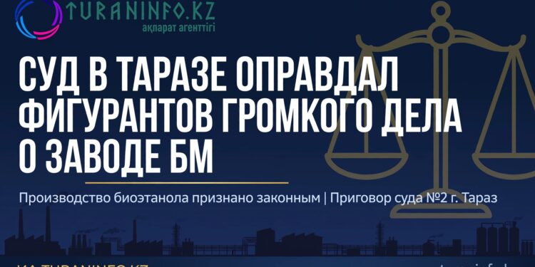 Суд в Таразе оправдал в громком деле о заводе в БМ