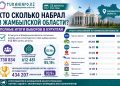 Кто сколько набрал в Жамбылской области? Полные итоги выборов в Курултай