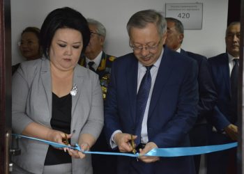 Әл-Фараби атындағы Қазақ ұлттық университетінде  Халық Қаһарманы Ғ.Байтасовқа арналған аудитория ашылды