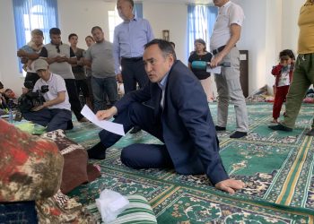 ЖАМБЫЛДЫҚТАР АРЫС ҚАЛАСЫНЫҢ 136 ТҰРҒЫНЫНА КӨМЕК КӨРСЕТТІ