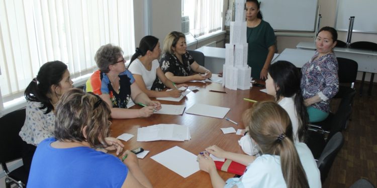 Жамбыл облысының Полиция департаментінде мемлекеттік әкімшілік қызметкерлерге арналған тренинг өтті