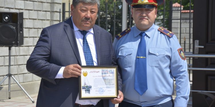Жамбыл ауданында полицияның фронт-кеңсесі ашылды