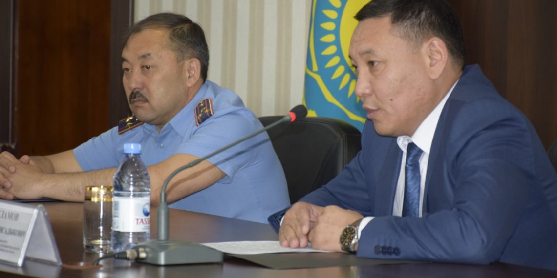 Жамбылдық полицейлер сыбайлас жемқорлық мәселелерін талқылады