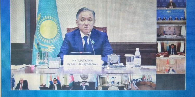 Н.Нығматулин ҰҚШҰ Парламенттік Ассамблеясының отырысында сөз сөйледі
