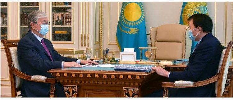Мемлекет басшысы Сыбайлас жемқорлыққа қарсы іс-қимыл агенттігінің төрағасы Алик Шпекбаевты қабылдады