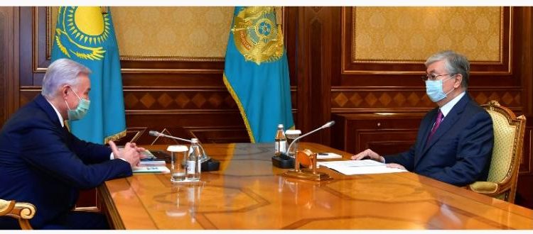 Президент «Ұлттық ғылыми медицина орталығы» АҚ басқарма төрағасы Абай Байгенжинді қабылдады