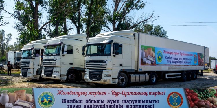 Жамбылдық фермерлер астанадағы жәрмеңкеде 300 тоннаға жуық ауылшаруашылық өнімдерін ұсынады