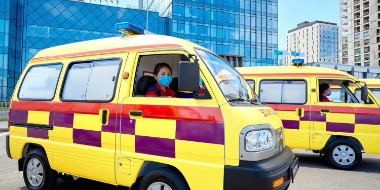 Жамбыл облысының жедел жәрдем станциясының паркі жаңа көліктермен толықты