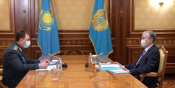 Мемлекет басшысы Төтенше жағдайлар министрі Юрий Ильинді қабылдады