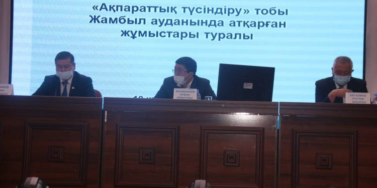 Облыс әкімінің орынбасары Ержан Жылқыбаев Жамбыл ауданына барып, аудан тынысымен тансып қайтты