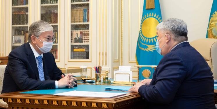 Президент Қасым-Жомарт Тоқаев Мемлекеттік хатшы Қырымбек Көшербаевты қабылдады