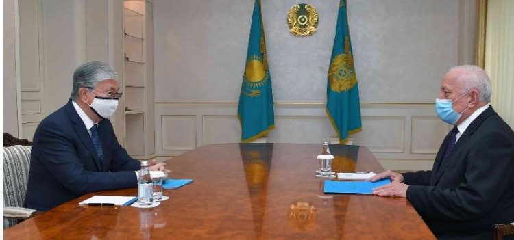 Мемлекет басшысы Ұлттық ғылым академиясының президенті Мұрат Жұрыновты қабылдады
