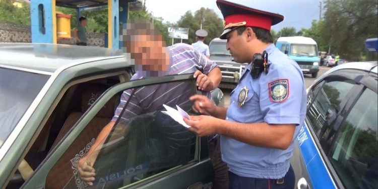 Бір күнде Меркі ауданында 91 жол ережесін бұзу дерегі анықталды